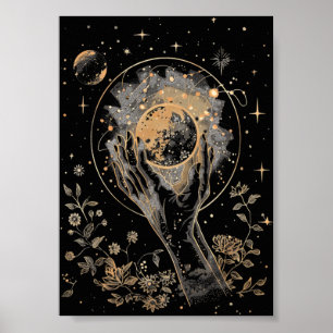 Poster Jardin de sorcière céleste