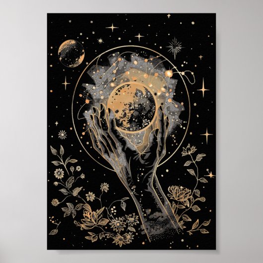 Poster Jardin de sorcière céleste (Devant)
