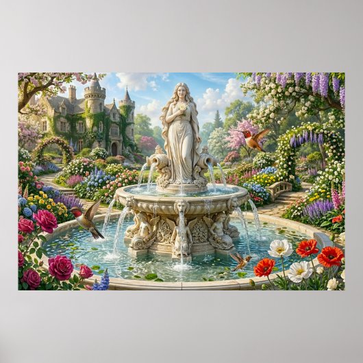 Poster Jardin de souvenirs impérissables (Devant)