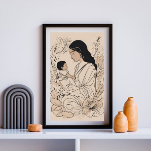 Poster Jardin de Tendresse