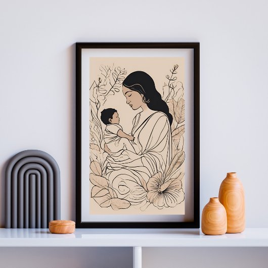 Poster Jardin de Tendresse