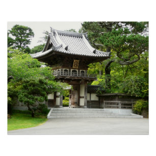 Poster Jardin de thé japonais à San Francisco