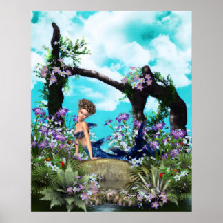 Poster Jardin des coraux