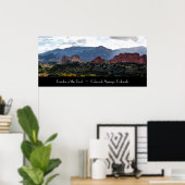 Poster Jardin des Dieux (Bureau à domicile)