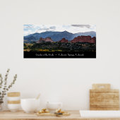 Poster Jardin des Dieux (Cuisine)