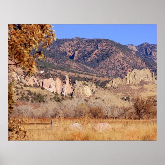 Poster Jardin des Dieux (Devant)