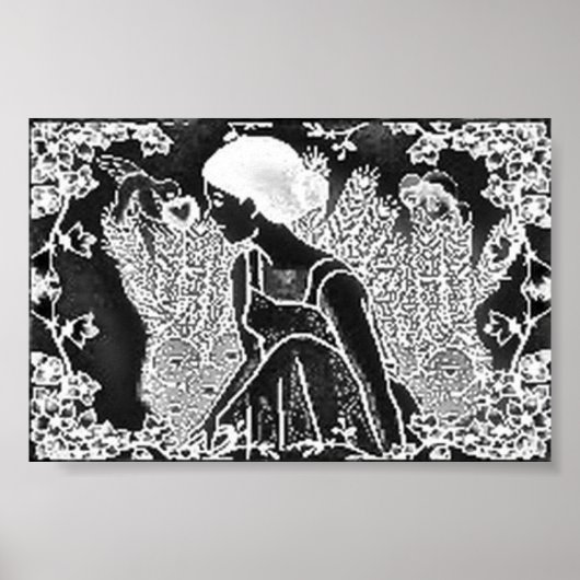 Poster Jardin des fées (Devant)