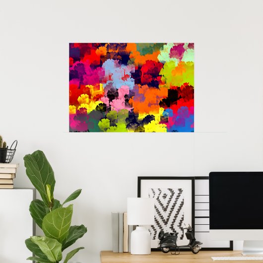 POSTER JARDIN DES FLEURS (Bureau à domicile)