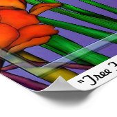 Poster Jardin des grenouilles (Coin)