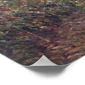 Poster Jardin des Mathurins à Pontoise par Pissarro (Coin)