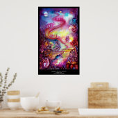 POSTER JARDIN DES OMBRES PERDUES - ESCALIERS MYSTIQUES (Cuisine)