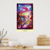 POSTER JARDIN DES OMBRES PERDUES / ESCALIERS MYSTIQUES (Cuisine)