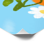 Poster Jardin des Oranges d'été (Coin)