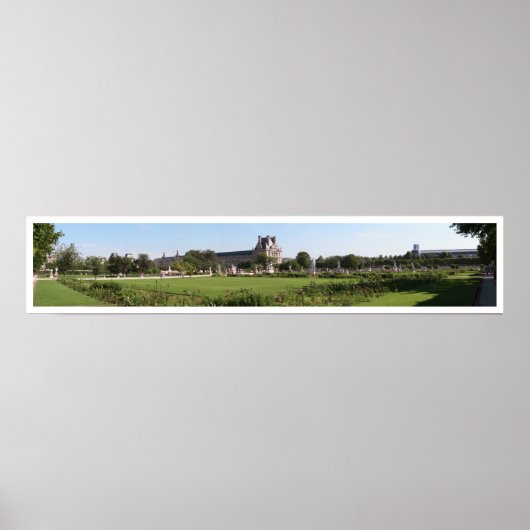 Poster Jardin des Tuileries (Devant)