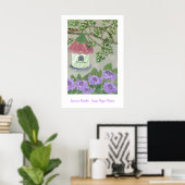Poster Jardin d'été (Bureau à domicile)