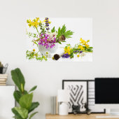 Poster Jardin d'herbes (Bureau à domicile)