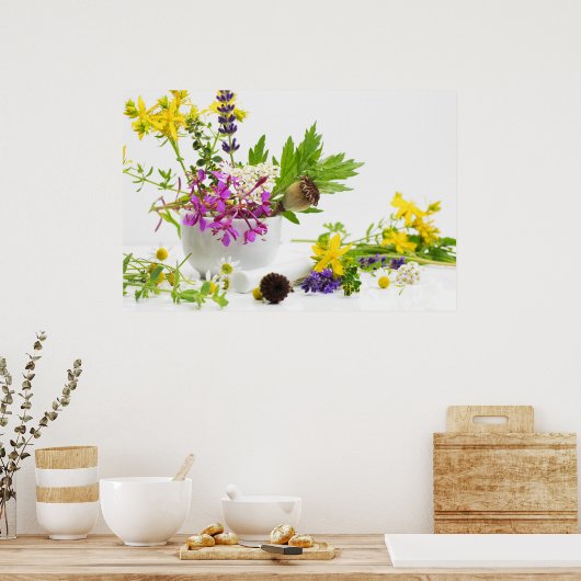 Poster Jardin d'herbes (Cuisine)