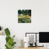 Poster Jardin dispersé (Bureau à domicile)