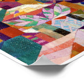 Poster Jardin du château, Paul Klee (Coin)