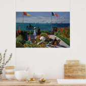 Poster Jardin du Monet à Sainte-Adresse (Cuisine)