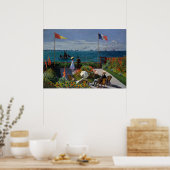 Poster Jardin du Monet à Sainte-Adresse (Cuisine)