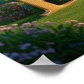 Poster Jardin du Palais enchanté (Coin)