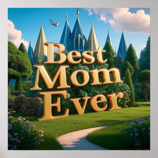 Poster Jardin du Palais enchanté (Devant)