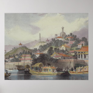 Poster Jardin du Palais Impérial, Pékin, de Chine