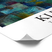 Poster Jardin en terrasse par Paul Klee (Coin)