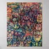Poster Jardin étrange : Paul Klee 1923 (Devant)
