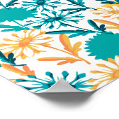 Poster Jardin Fleur Faisy Summer Daisy (Coin)