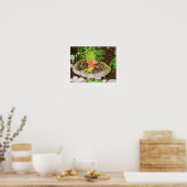 Poster Jardin Fleur Fée Photo Peinture (Cuisine)
