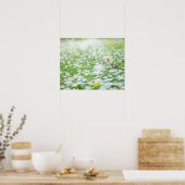 Poster Jardin fleuri (Cuisine)