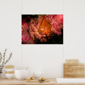 Poster Jardin Fleurs No 40 Version couleur (Cuisine)