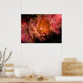 Poster Jardin Fleurs No 40 Version couleur (Cuisine)