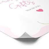 Poster Jardin Floral Fleur sauvage Cadeaux nuptiaux moder (Coin)