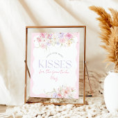 Poster Jardin Floral Fleur sauvage Moderne Jeux de baiser