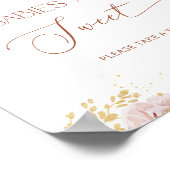 Poster Jardin floral Les bébés sont doux prendre un plais (Coin)