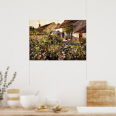 Poster Jardin français - une peinture d'Otto Stark (Cuisine)