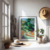 Poster Jardin | Francisco Iturrino