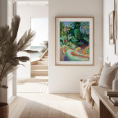 Poster Jardin | Francisco Iturrino