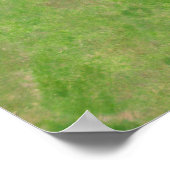 Poster Jardin géométrique Design Vue Paysage moderne (Coin)