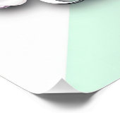 Poster Jardin gracieux à thème (Coin)