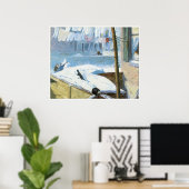 Poster Jardin, Greenwich Village, John Sloan (Bureau à domicile)