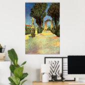 Poster Jardin italien de Maxfield Parrish (Bureau à domicile)