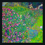Poster Jardin Italien, Gustav Klimt<br><div class="desc">Gustav Klimt (14 juillet 1862 - 6 février 1918) était un peintre symboliste autrichien et l'un des membres les plus importants du mouvement de sécession de Vienne. Klimt est réputé pour ses peintures, ses peintures murales, ses croquis et autres objets d'art. En plus de ses oeuvres figuratives, qui comprennent des...</div>