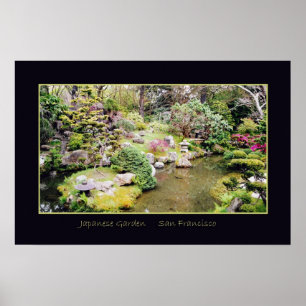 Poster Jardin japonais