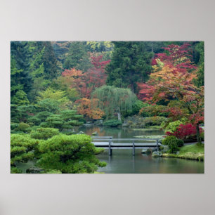 Poster Jardin japonais au Washington Park