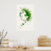 Poster Jardin japonais zen (Cuisine)