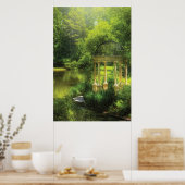 Poster Jardin - Le Temple de l'Amour (Cuisine)